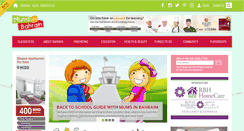 Desktop Screenshot of mumsinbahrain.net